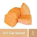 Fresh Prepared Sweet Potato 1/4 Cut (5kg)
